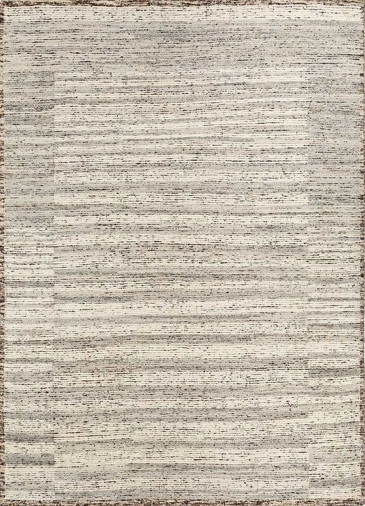Wollteppich - 255 x 285 cm - hellgrau