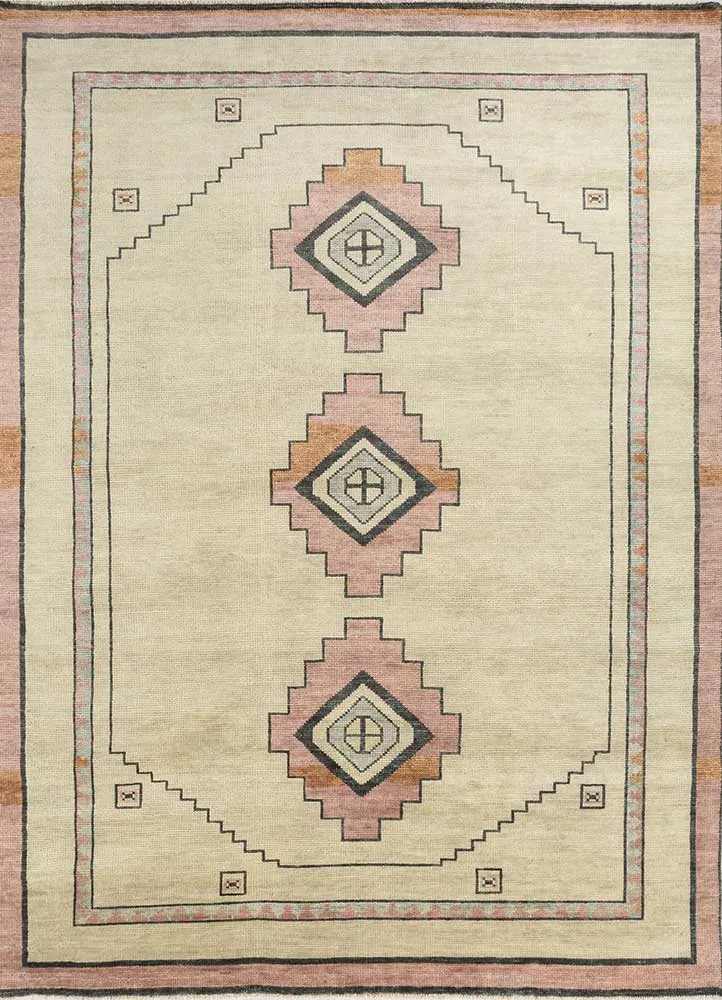 Wollteppich - 240 x 300 cm - sand
