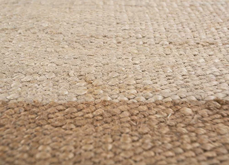 Designer Teppich sonderform - 180 x 270 cm - dunkelbeige