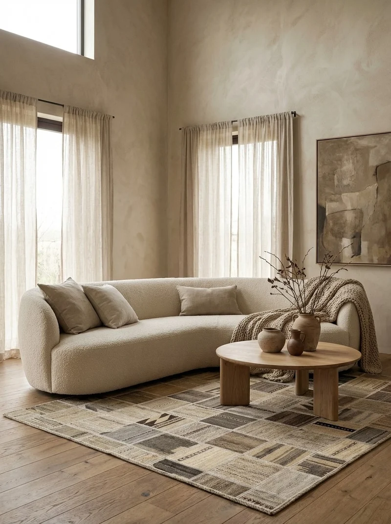 Kelim Tekkeh · Handgewebt – Beige, 200x150 cm