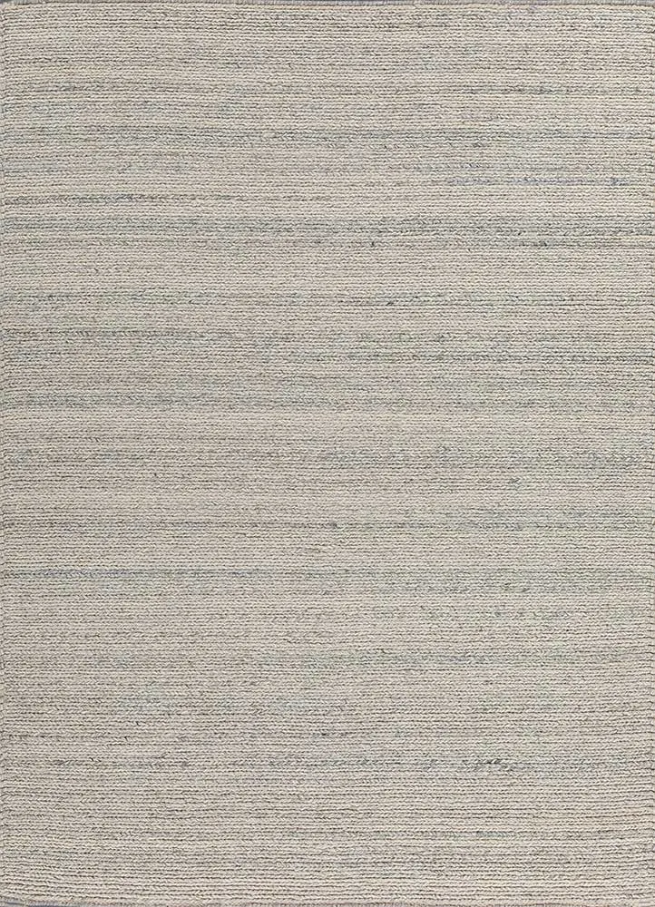 Wollteppich - 120 x 180 cm - silber