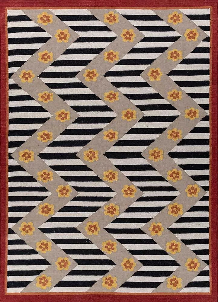 Wollteppich - 180 x 270 cm - mehrfarbig