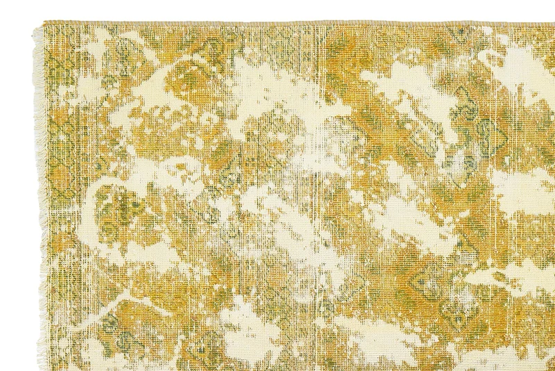 Vintage · Handgeknüpft – Gelb, 188x134 cm