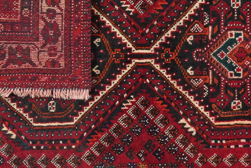 Gashgai · Handgeknüpft – Rot, 149x108 cm