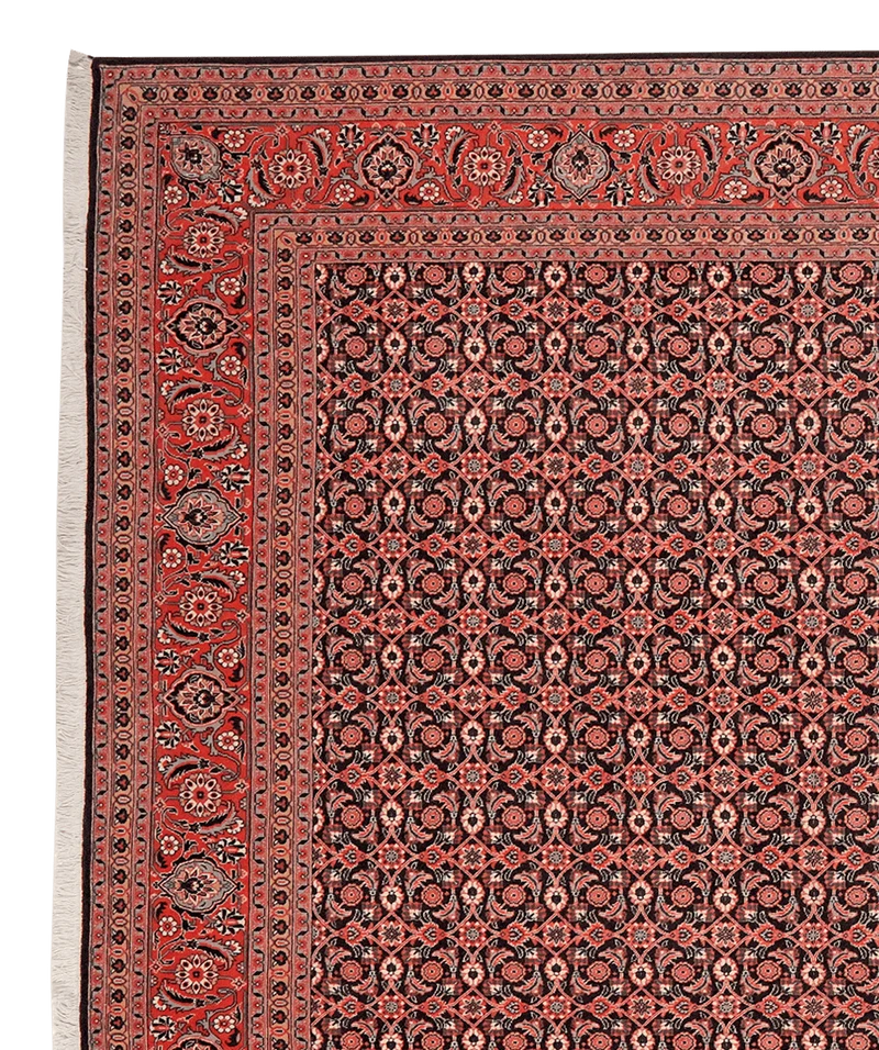Tabriz 50 Raj · Handgeknüpft – Blau, 302x204 cm
