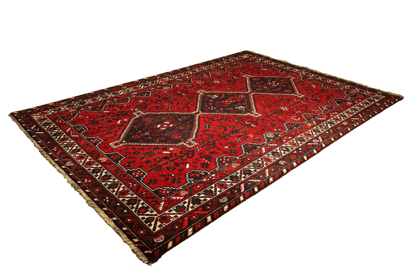 Gashgai · Handgeknüpft – Rot, 299x211 cm