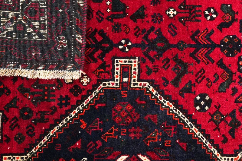 Gashgai · Handgeknüpft – Rot, 299x211 cm