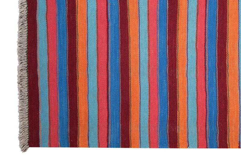 Kelim Gashgai · Handgewebt – Bunt, 190x126 cm