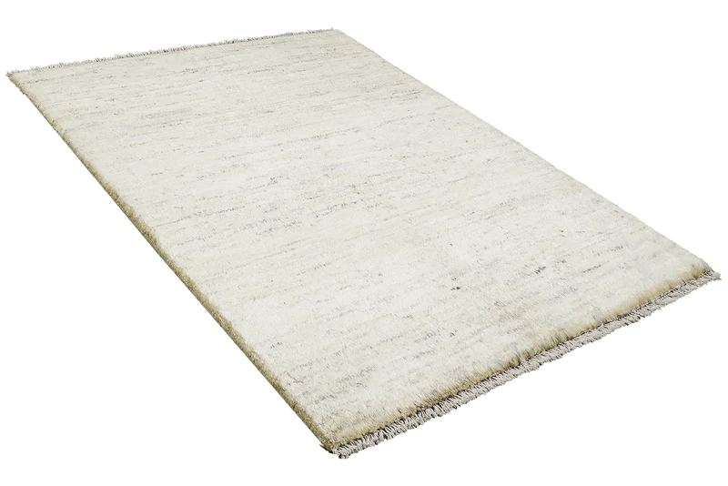 Gabbeh · Handgeknüpft – Beige, 126x80 cm