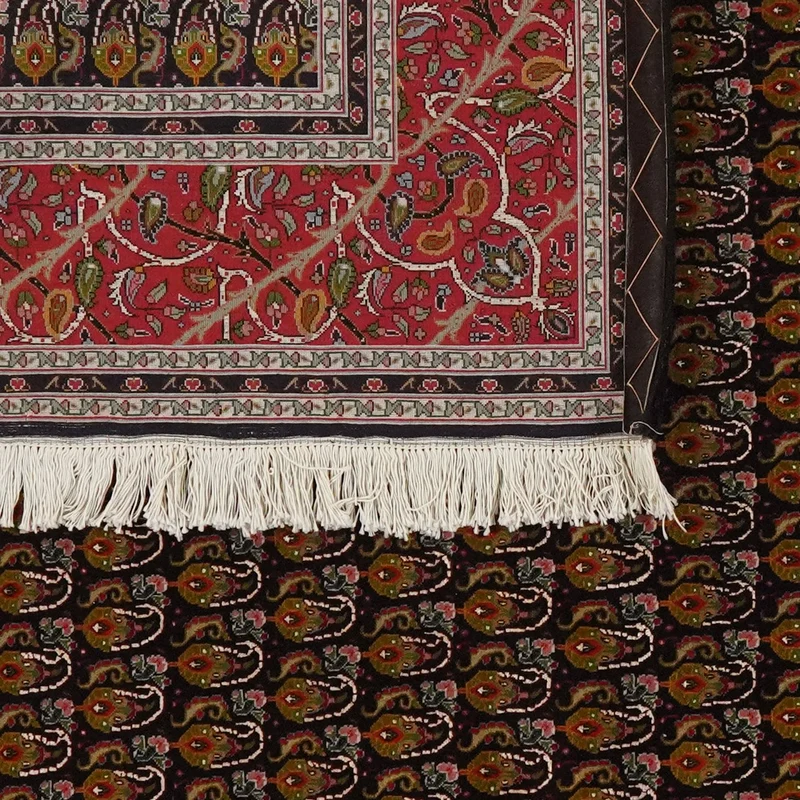 Tabriz 50 Raj · Handgeknüpft – Blau, 202x200 cm