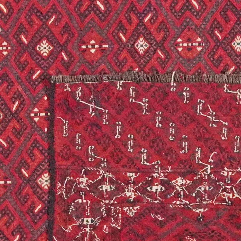 Kelim Turkman · Handgewebt – Bunt, 329x204 cm
