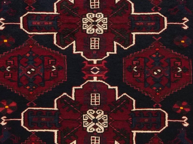 Shahsavan · Handgeknüpft – Blau, 200x124 cm