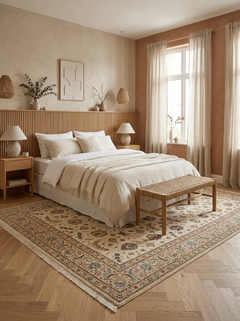 Tabriz 50 Raj · Handgeknüpft – Beige, 310x203 cm