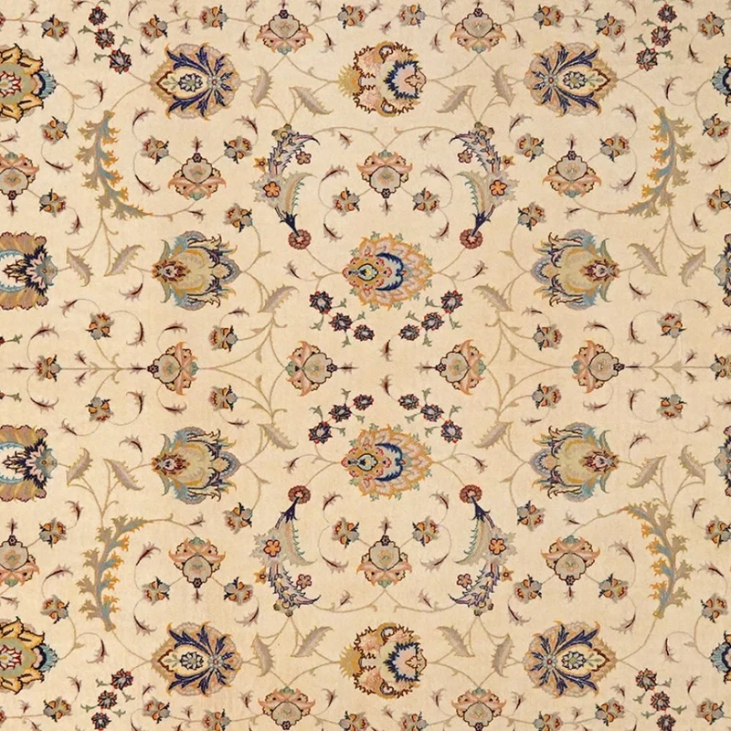 Tabriz 50 Raj · Handgeknüpft – Beige, 310x203 cm
