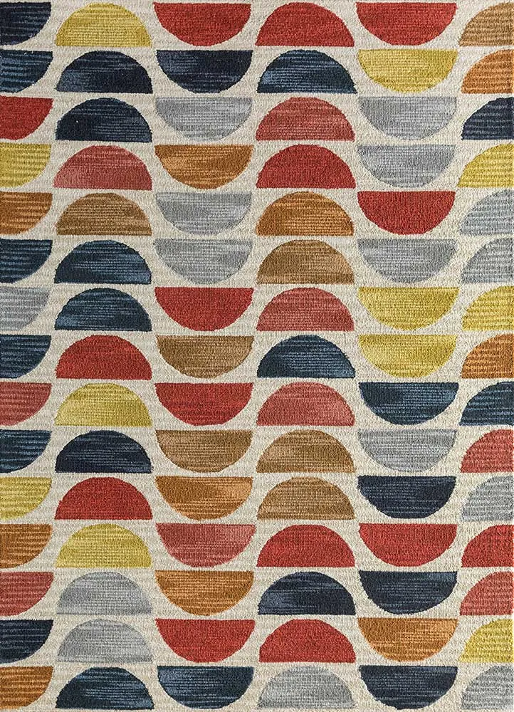 Wollteppich - 240 x 390 cm - mehrfarbig