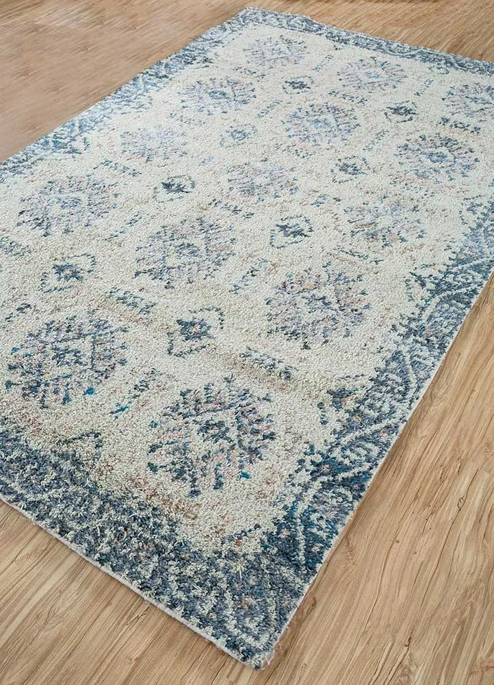Teppich - 150 x 255 cm - hellblau