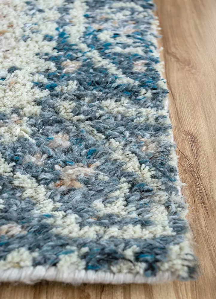Teppich - 150 x 255 cm - hellblau