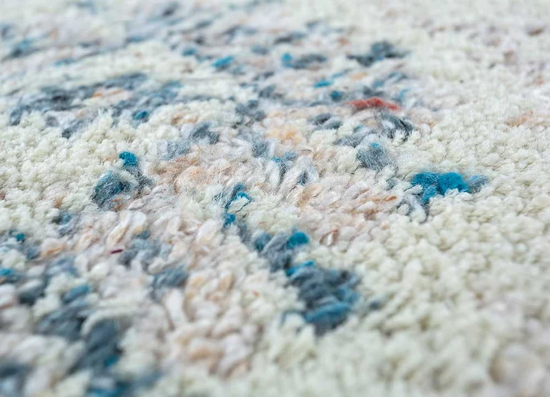 Teppich - 150 x 255 cm - hellblau