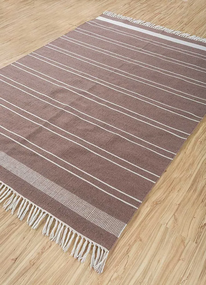 Wollteppich - 150 x 225 cm - dunkelcamel