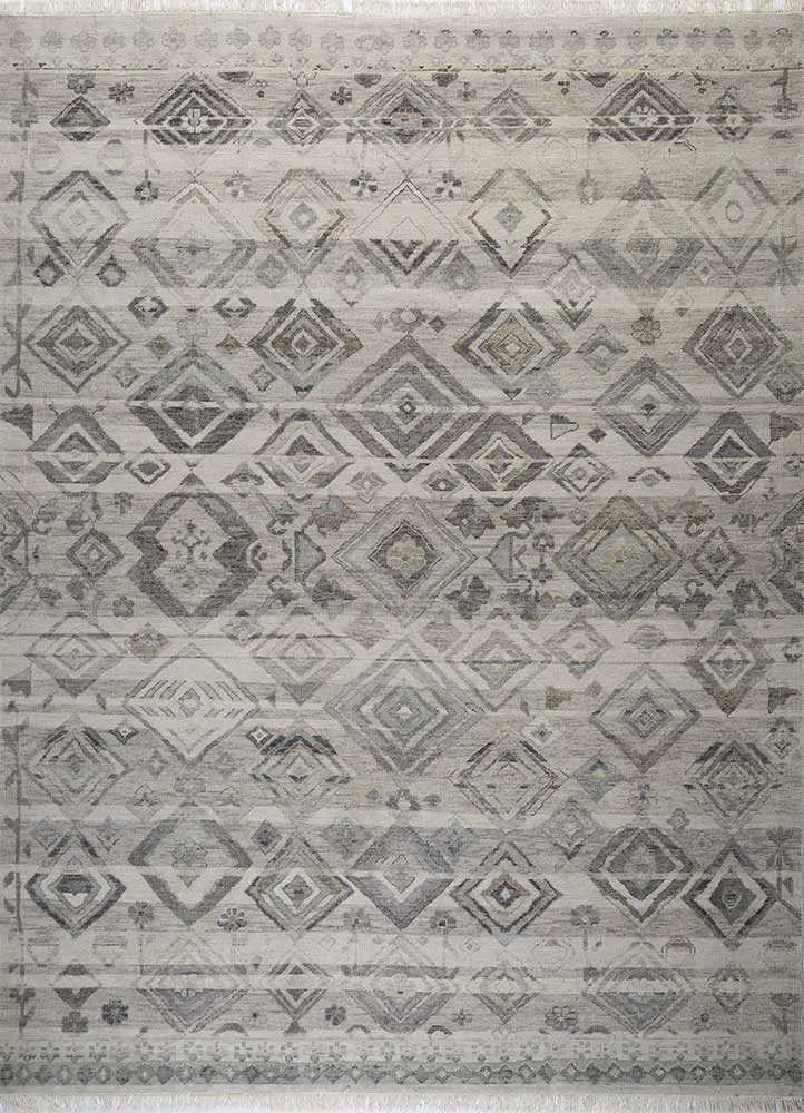 Wollteppich - 240 x 300 cm - sand
