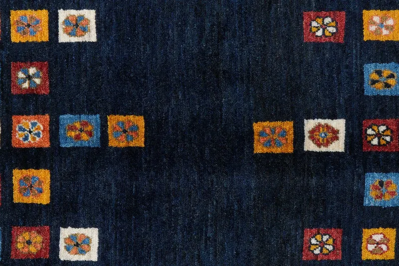 Rizbaf · Handgeknüpft – Blau, 182x125 cm