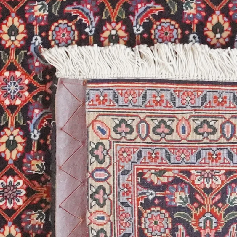 Tabriz 50 Raj · Handgeknüpft – Orange, 195x65 cm
