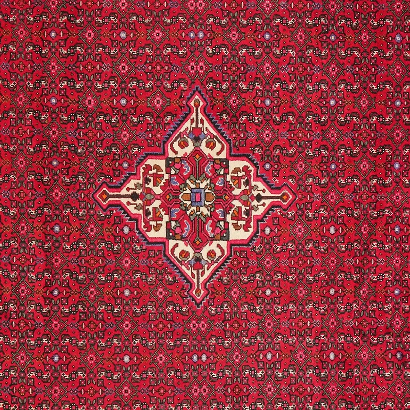 Hosseinabad · Handgeknüpft – Rot, 355x254 cm