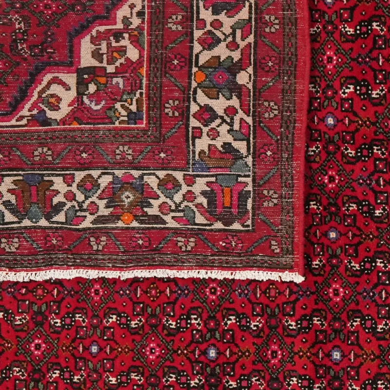 Hosseinabad · Handgeknüpft – Rot, 355x254 cm