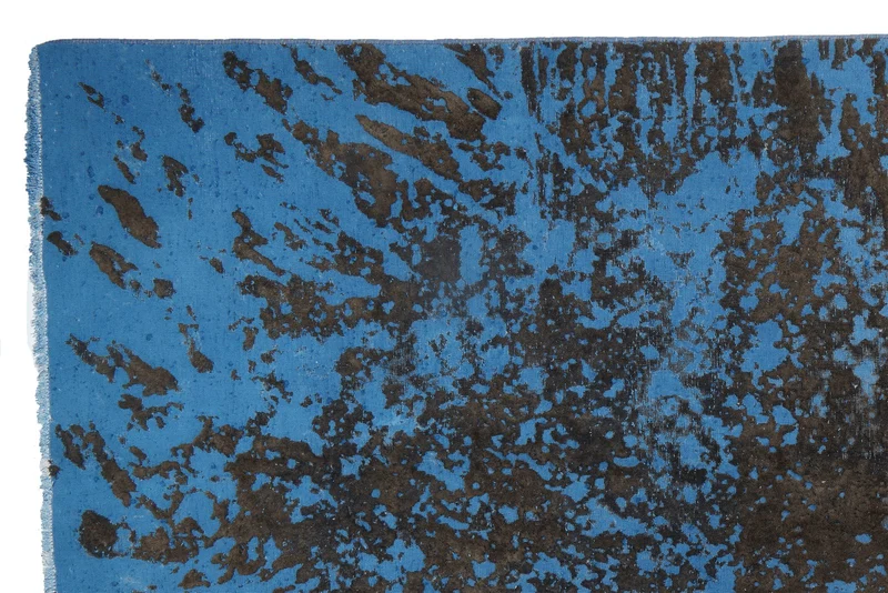 Vintage · Handgeknüpft – Blau, 295x145 cm