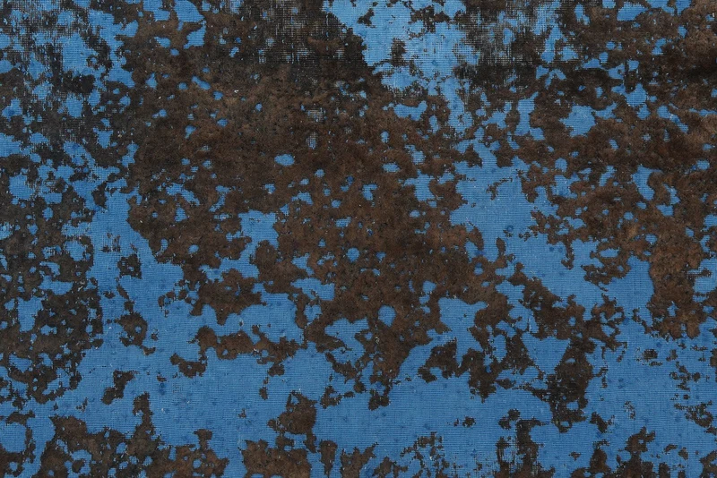 Vintage · Handgeknüpft – Blau, 295x145 cm