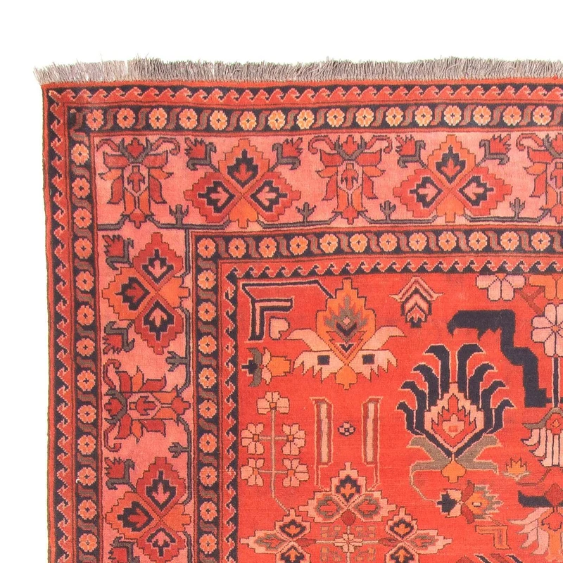 Orientteppich 200 x 280 cm - hellrot