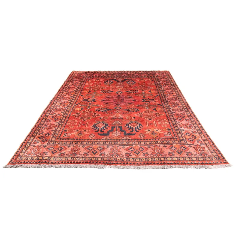 Orientteppich 200 x 280 cm - hellrot