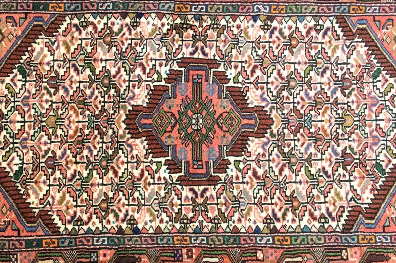 Perserteppich - Nomadic 90 x 130 cm - beige