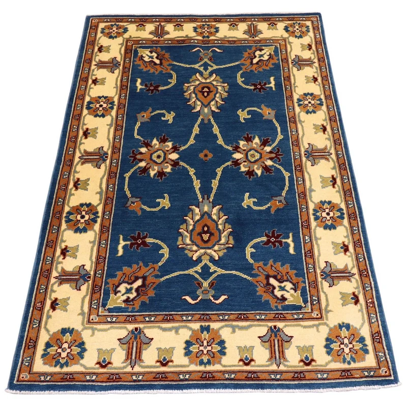 Ziegler Teppich 83 x 191 cm - dunkelblau