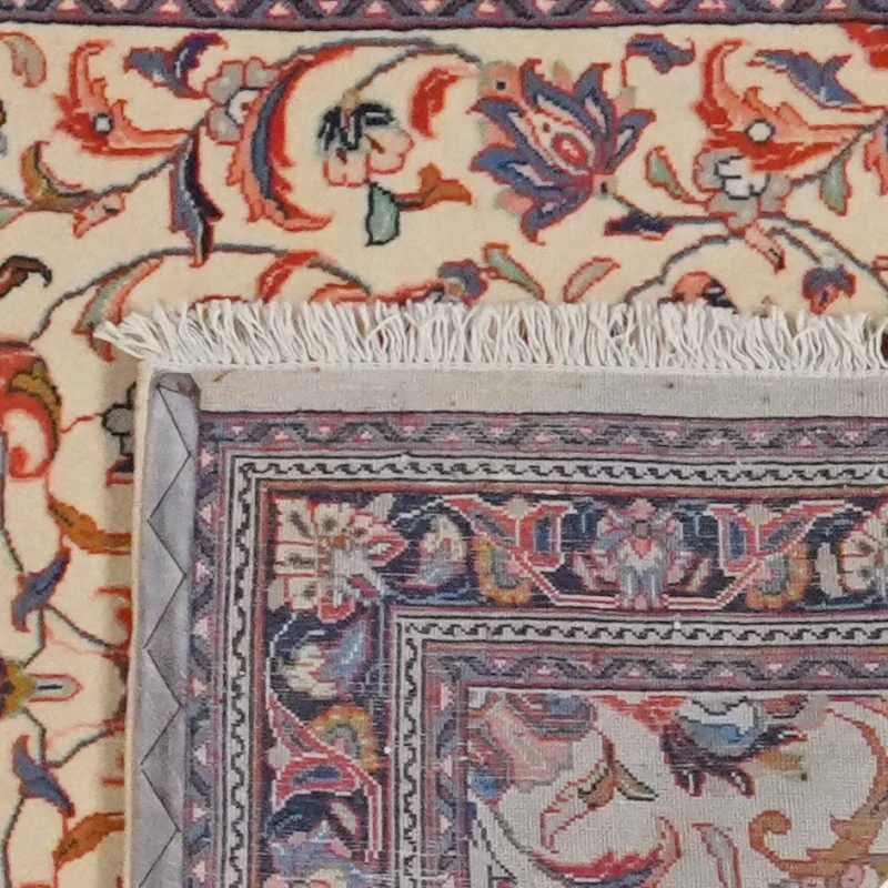 Sarough · Handgeknüpft – Beige, 427x111 cm