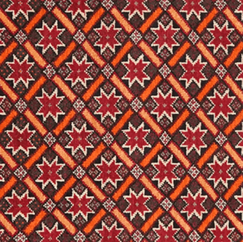 Gashgai · Handgeknüpft – Bunt, 60x63 cm