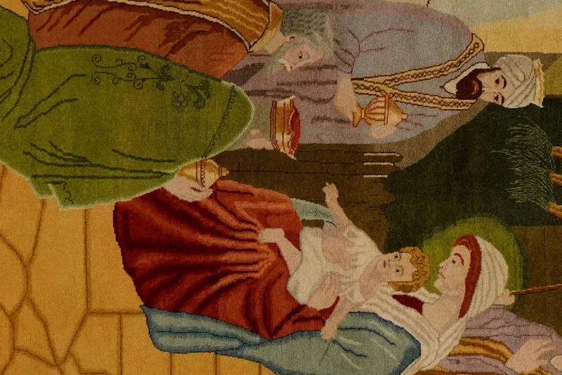 Tabriz Old · Handgeknüpft – Beige, 144x95 cm