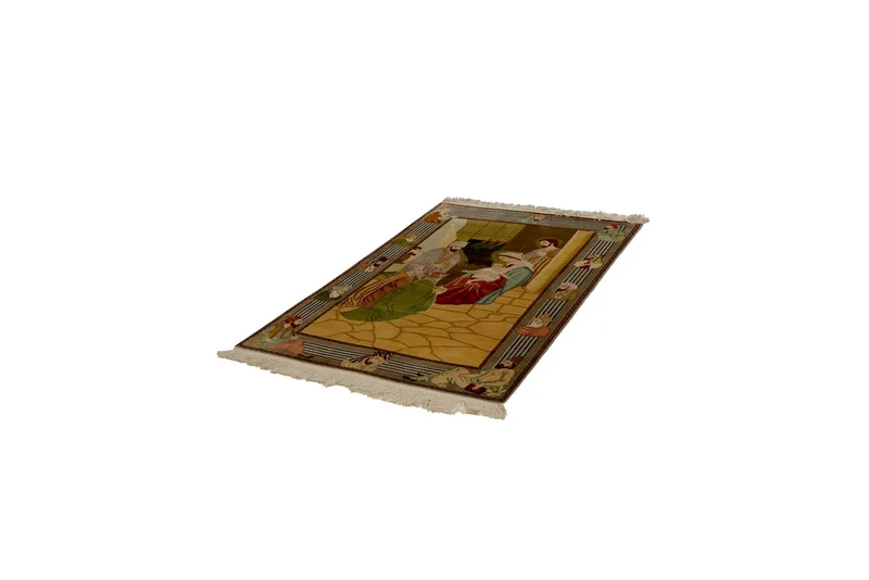 Tabriz Old · Handgeknüpft – Beige, 144x95 cm