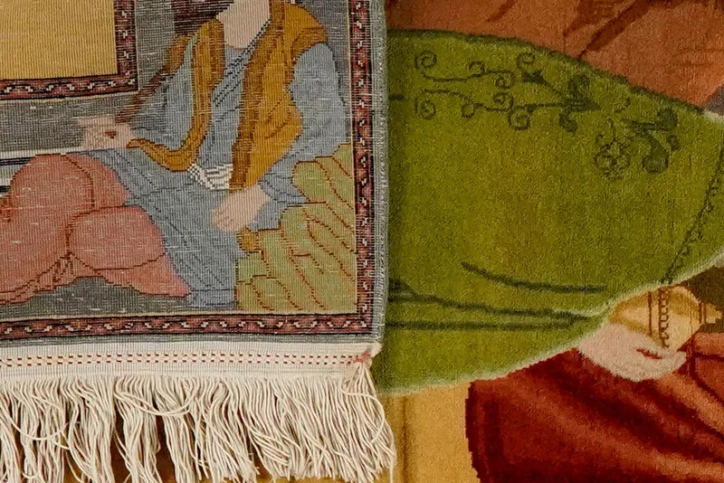 Tabriz Old · Handgeknüpft – Beige, 144x95 cm
