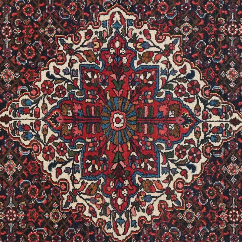 Bourtchalou · Handgeknüpft – Blau, 219x148 cm