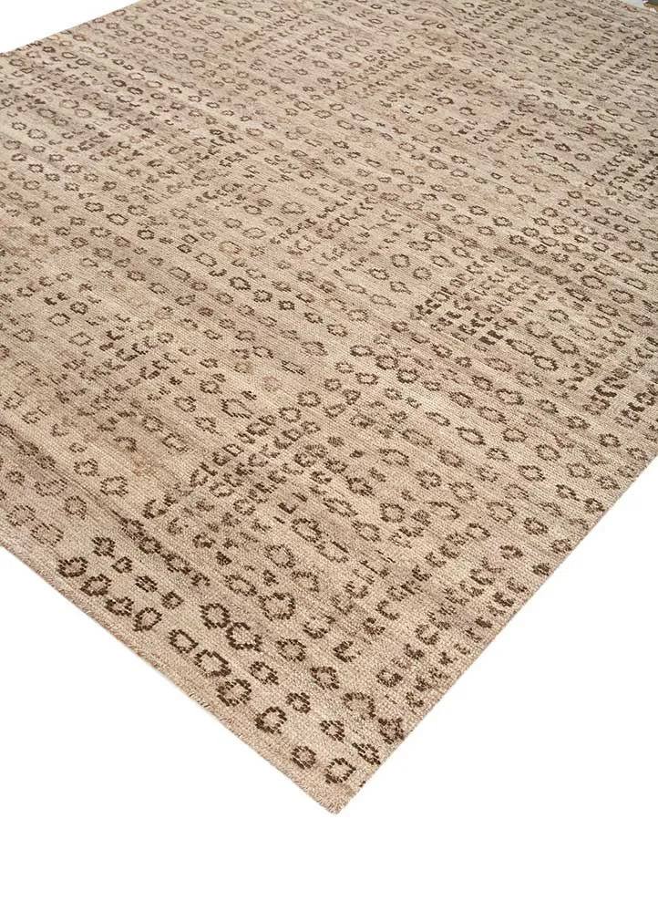 Wollteppich - 225 x 300 cm - gold