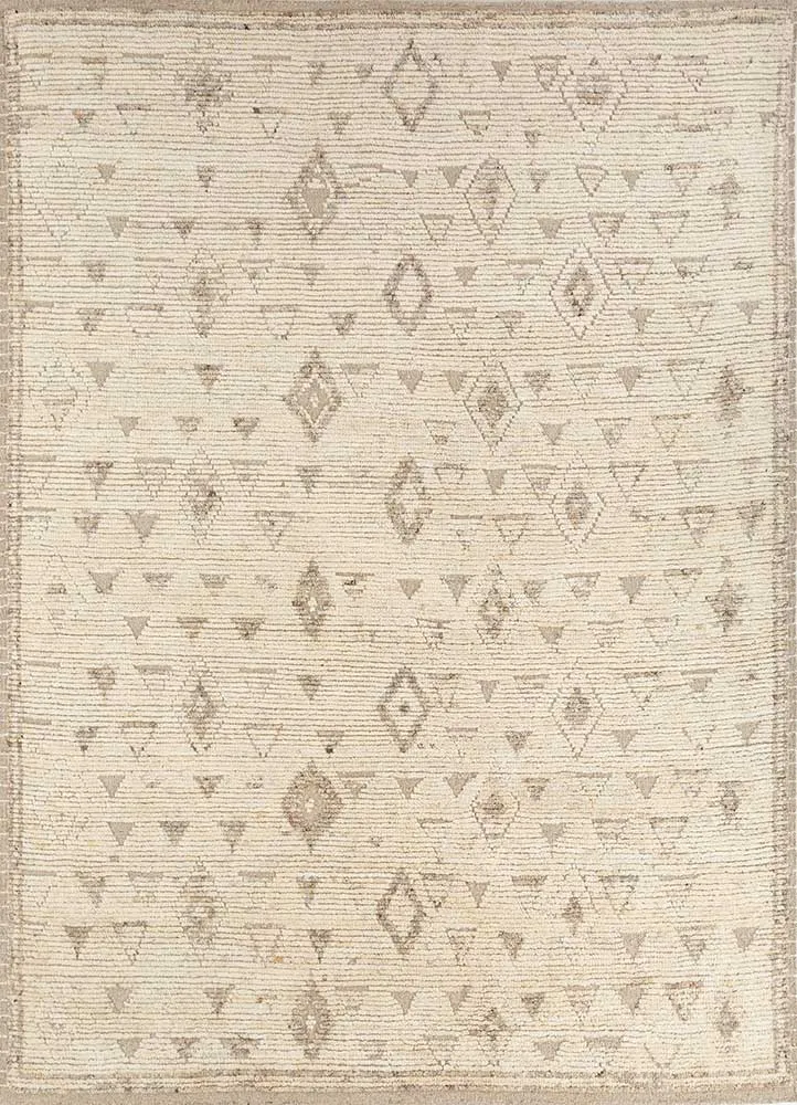 Wollteppich - 255 x 300 cm - creme