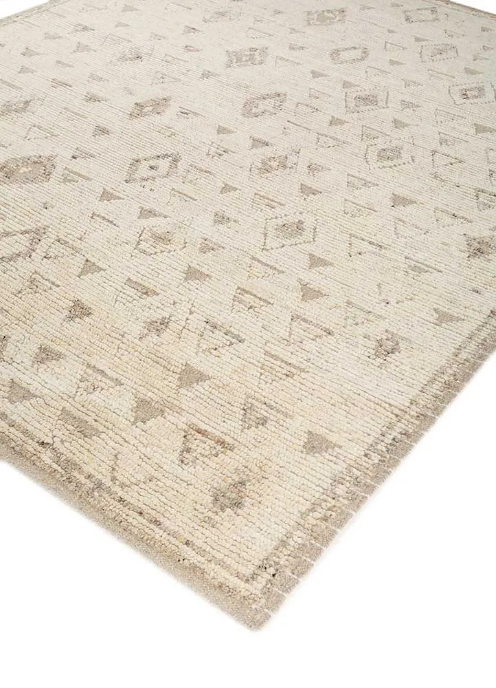 Wollteppich - 255 x 300 cm - creme