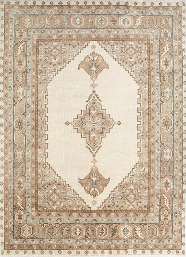 Wollteppich - 240 x 300 cm - beige