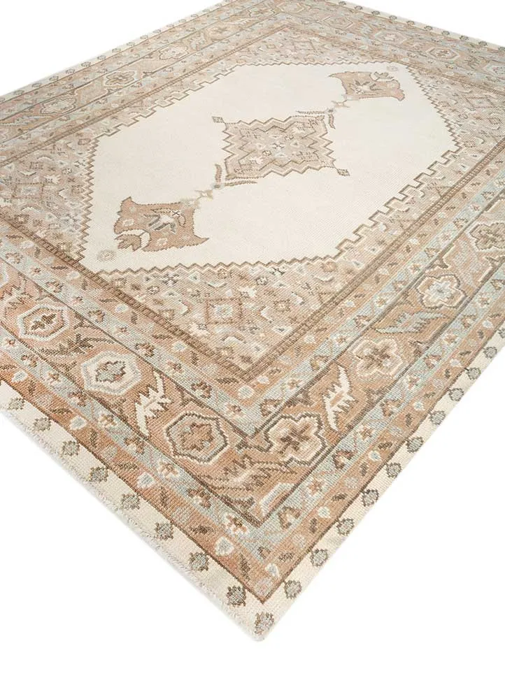 Wollteppich - 240 x 300 cm - beige