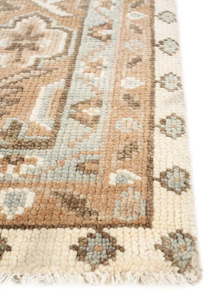 Wollteppich - 240 x 300 cm - beige