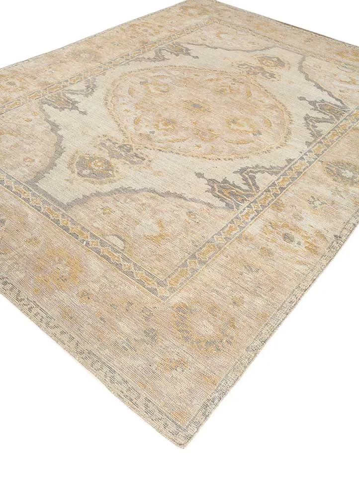 Wollteppich - 240 x 300 cm - beige
