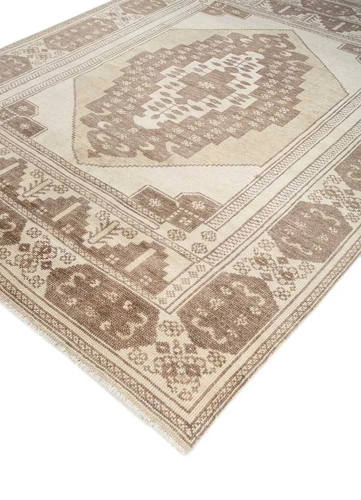 Wollteppich - 240 x 300 cm - beige