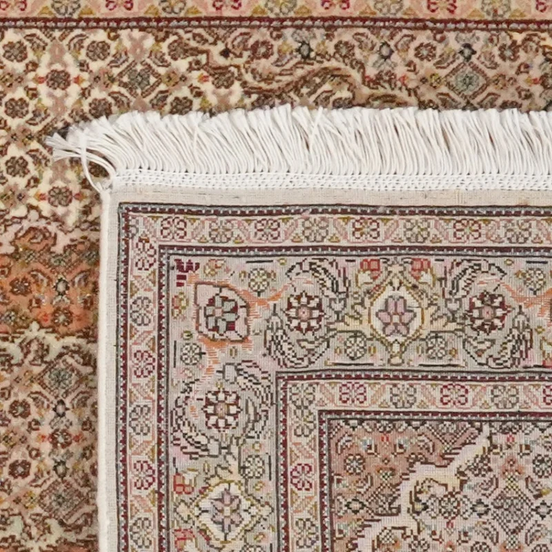 Tabriz 50 Raj · Handgeknüpft – Braun, 202x79 cm
