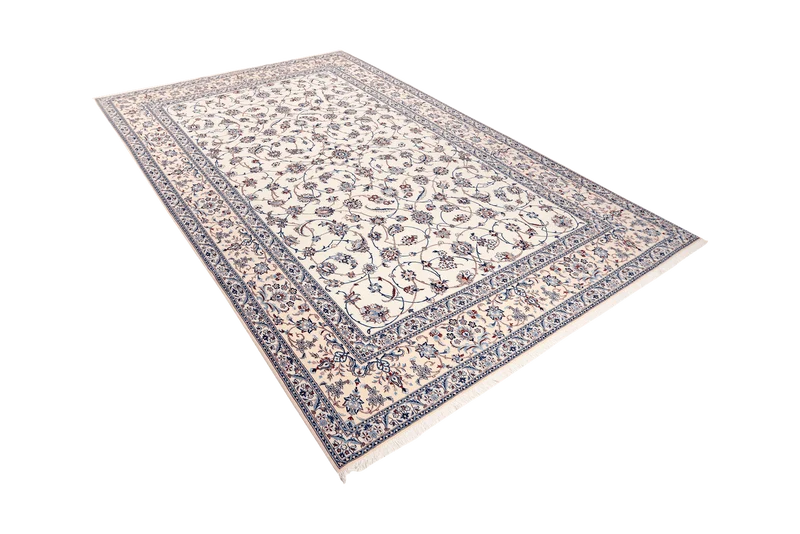 Nain 6La · Handgeknüpft – Beige, 317x206 cm